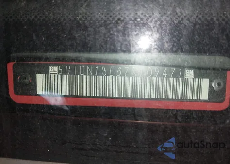 2007 Hummer H3 Suv from USA, damaged, VIN 5GTDN13E678109471